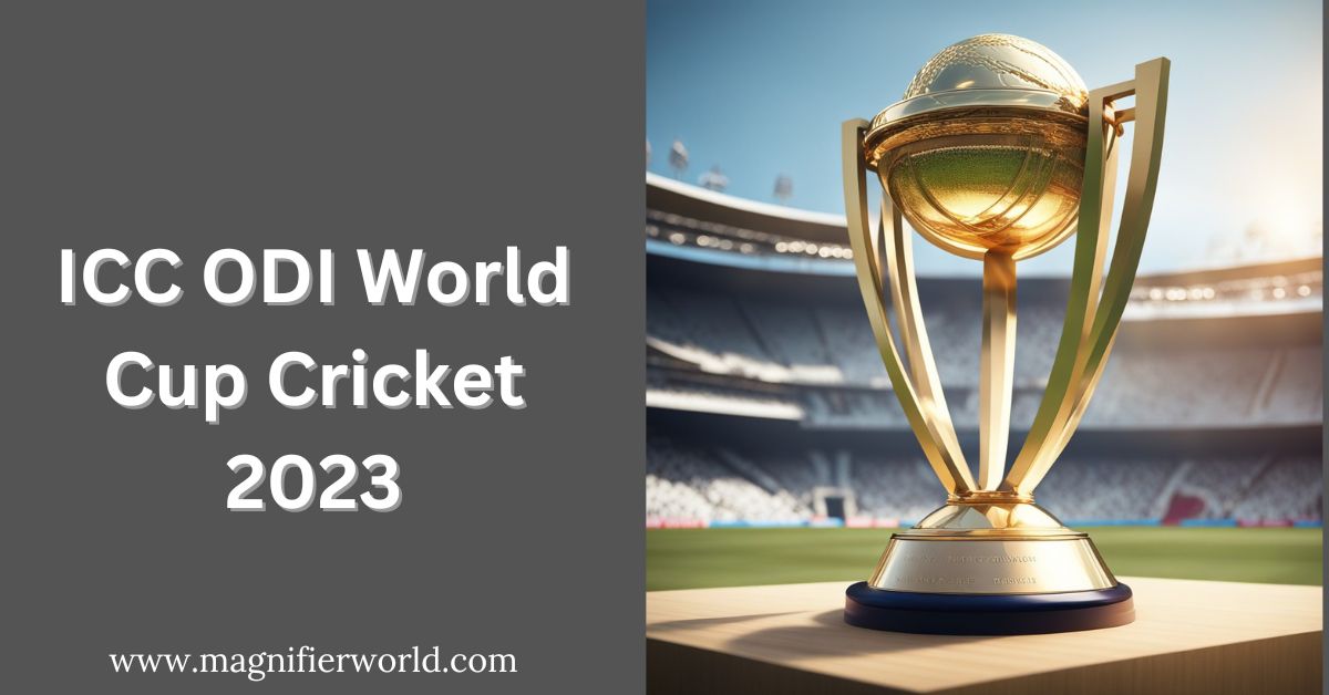 ICC ODI World Cup Cricket 2023