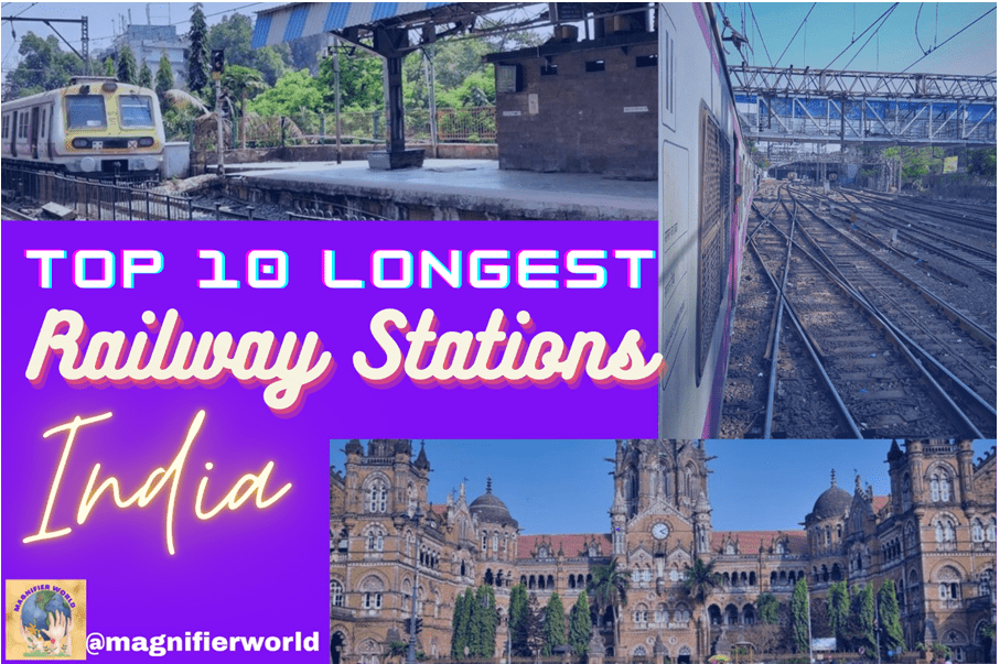 top 10 longest railway platforms in India