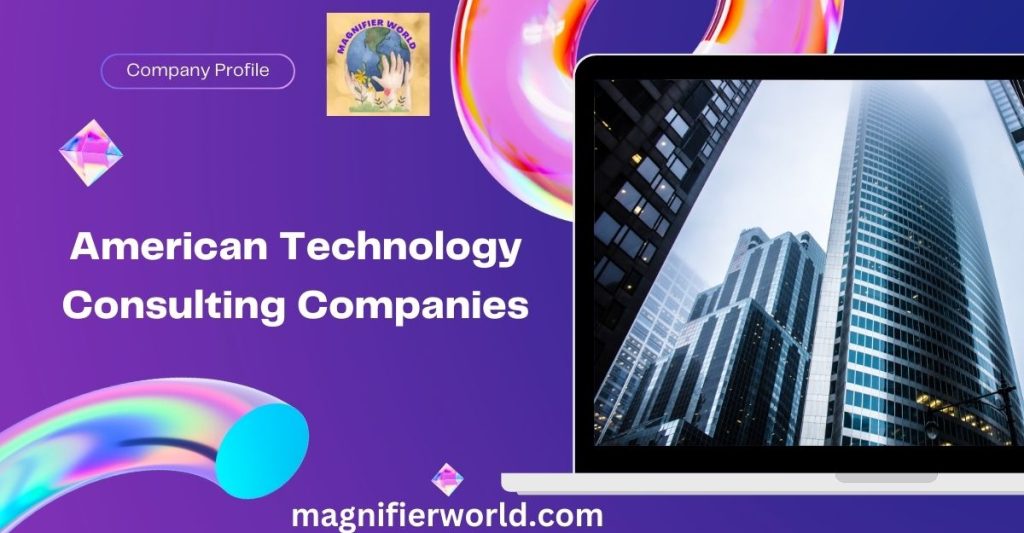 American technology consulting companies