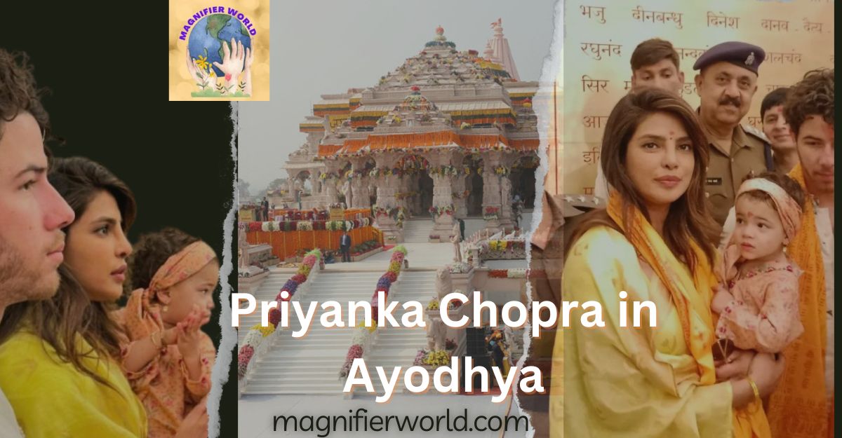 Priyanka Chopra in Ayodhya  