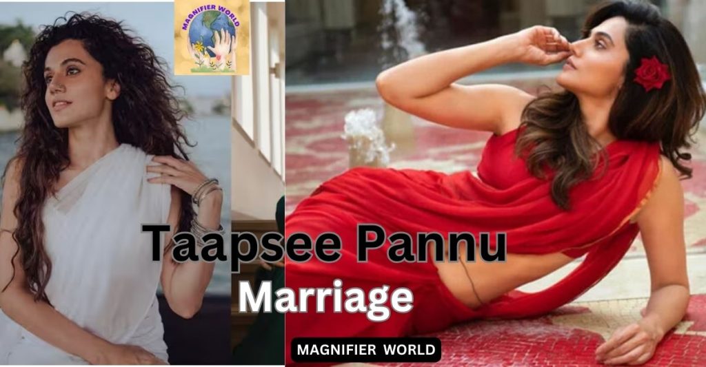 Taapsee pannu marriage