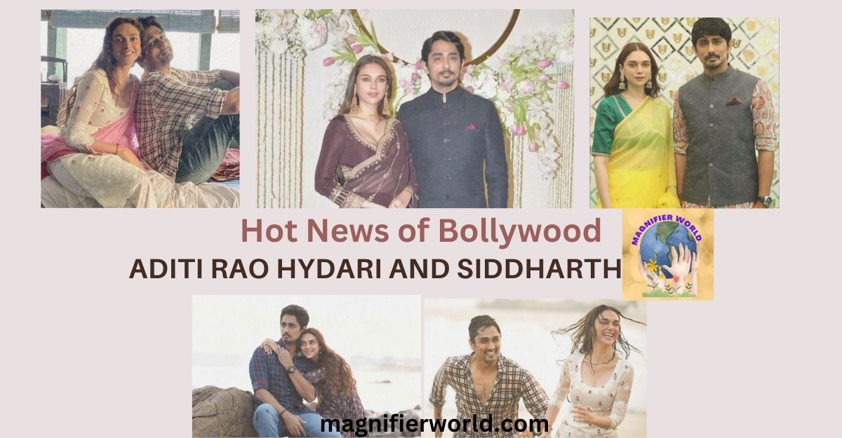 Dive Into the Hot News of Bollywood: Aditi Rao  Hydari and Siddharth