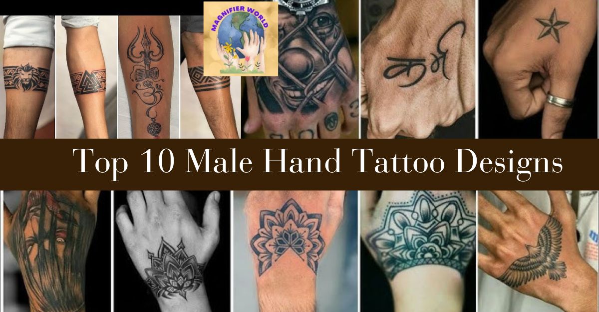 top 10 male hand tattoo designs