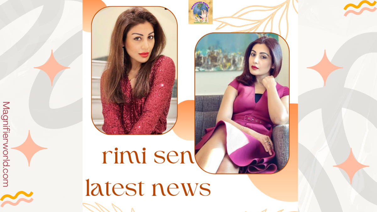 Rimi Sen: Latest Updates and Exciting Developments