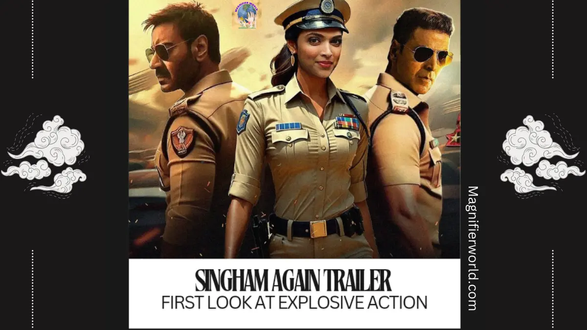 Singham Again Trailer: A First Look at Explosive Action