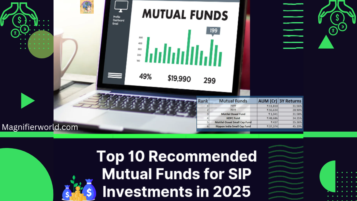 Top 10 Recommended Mutual Funds for SIP Investments in 2025