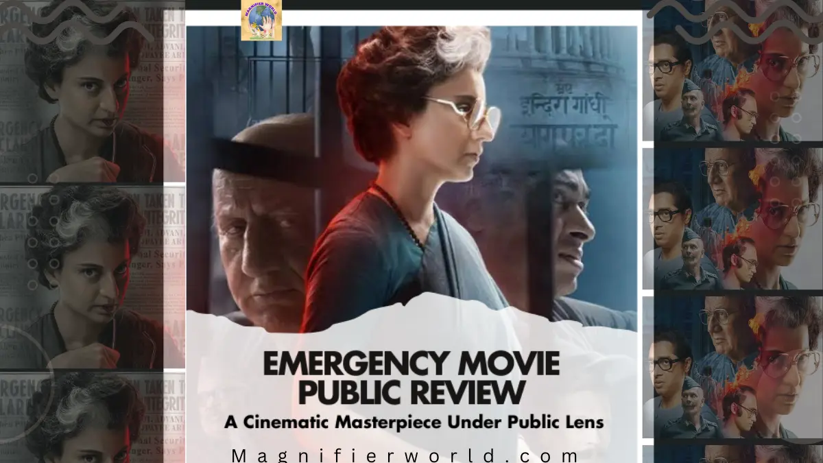 Emergency Movie Public Review: A Cinematic Masterpiece Under Public Lens